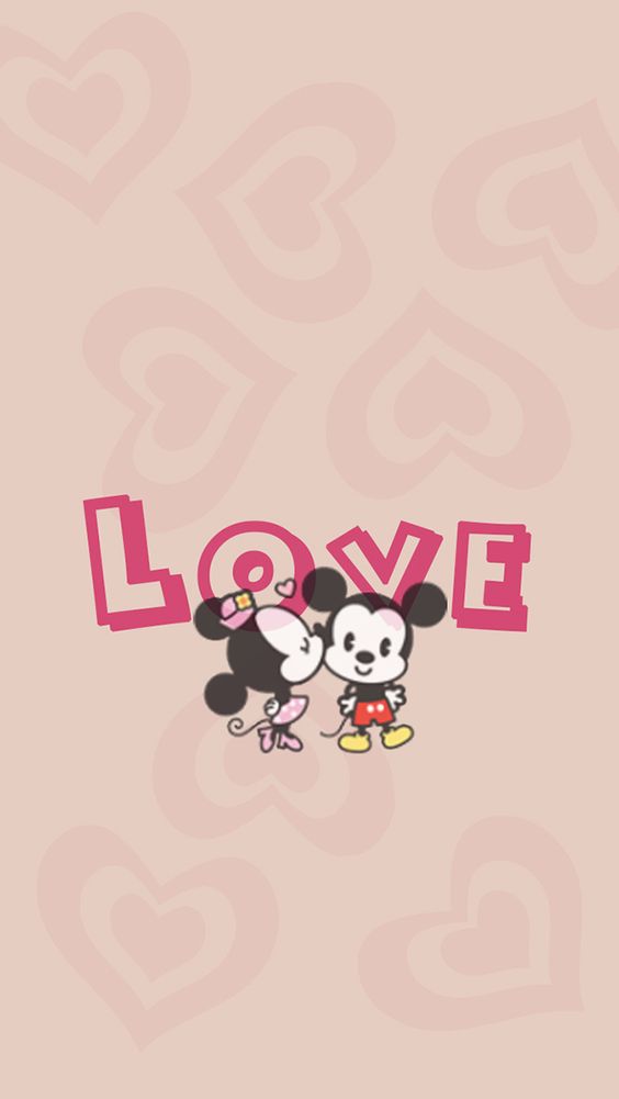 Wallpaper HD do Mickey e da Minnie para celular