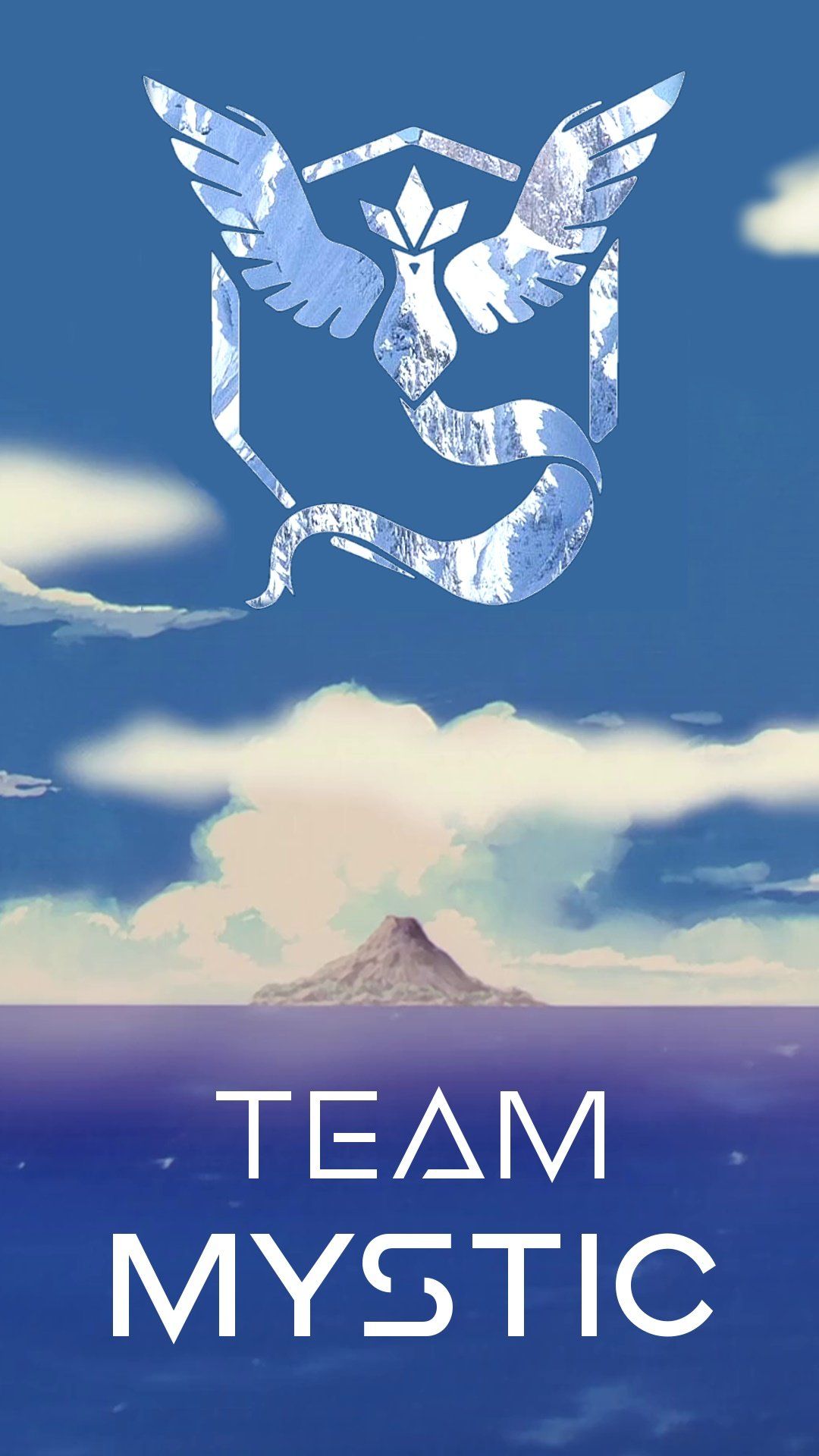 Wallpaper HD para celular Pokémon Go Team Mystic