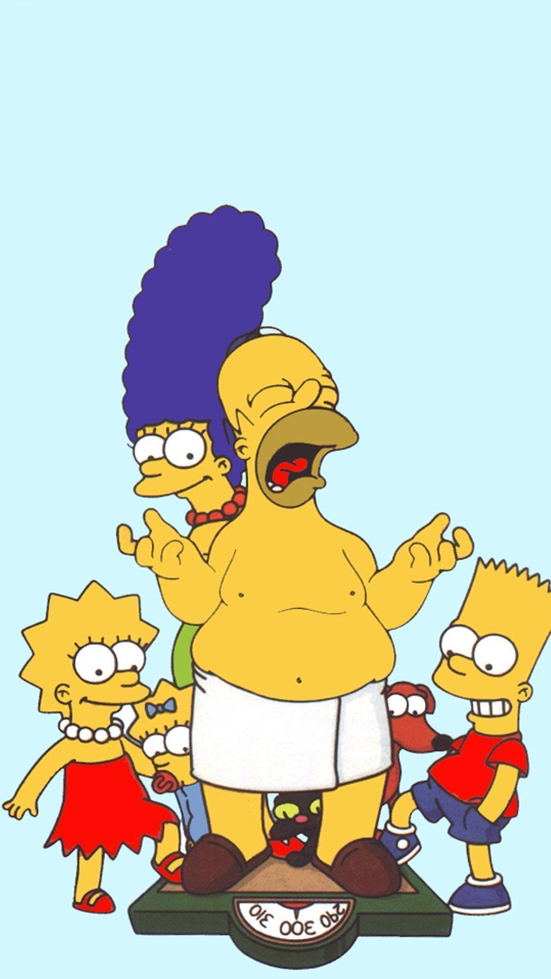 Wallpaper para celular dos Simpsons em HD