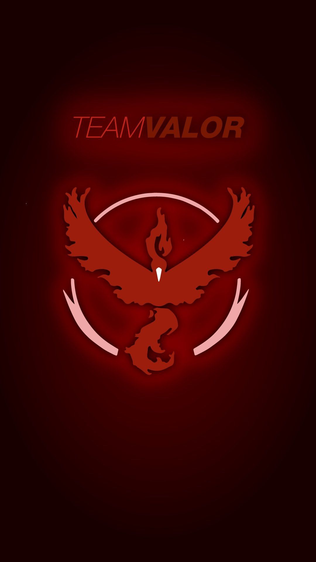 Wallpaper para celular em HD Pokémon Go Team Valor